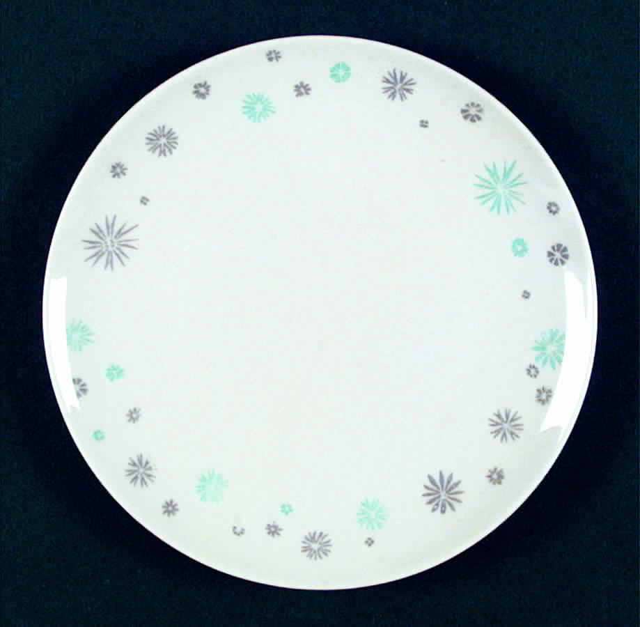 Mardi Gras Salad Plate by Caribe-1