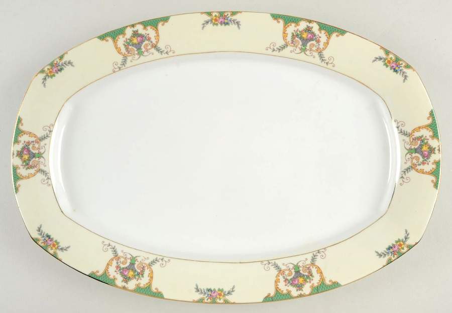 12672 16" Oval Serving Platter by Gebruder Benedikt-1