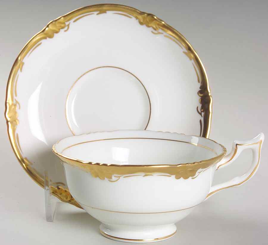 Eden Footed Cup & Saucer Set by Coalport-1