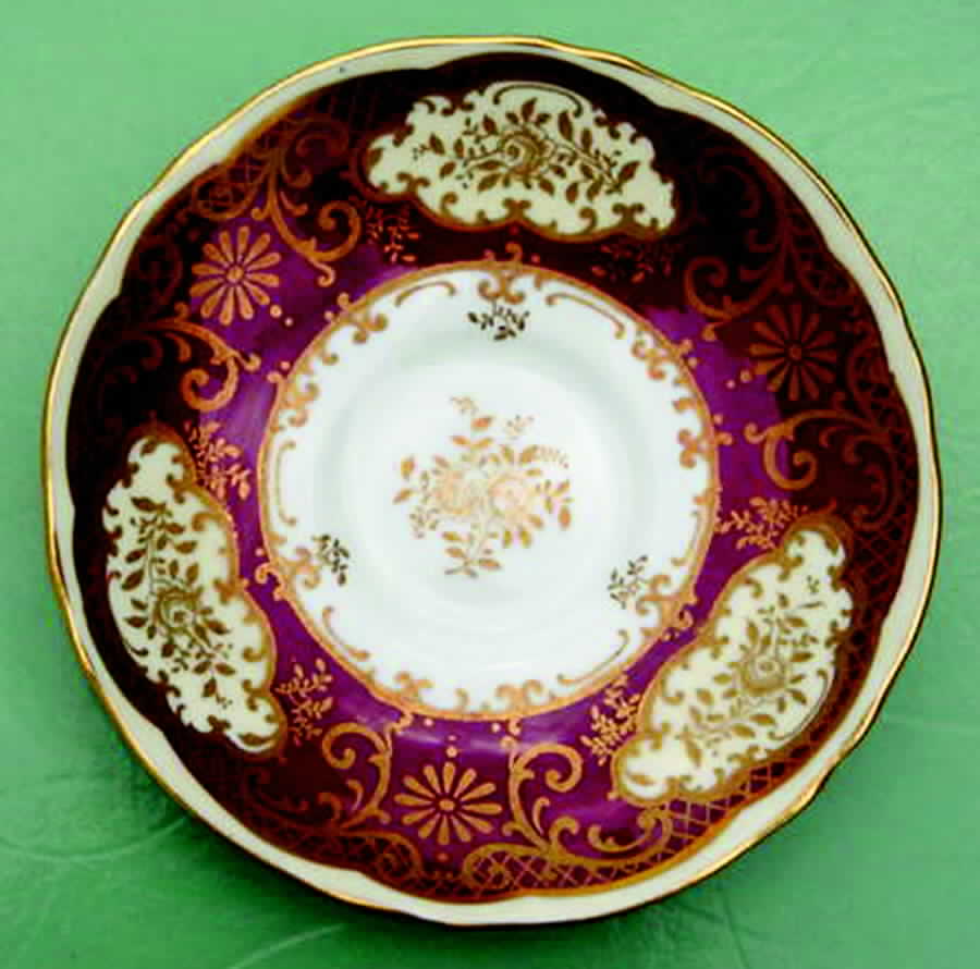 A11529 Saucer by Crown Staffordshire-1