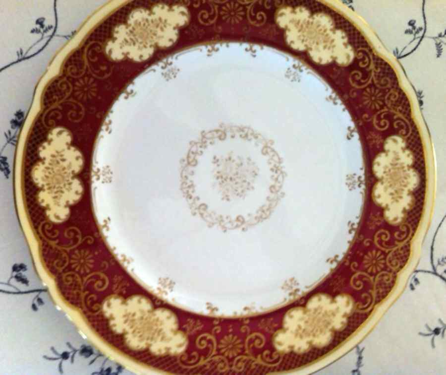 A11529 Dinner Plate by Crown Staffordshire-1