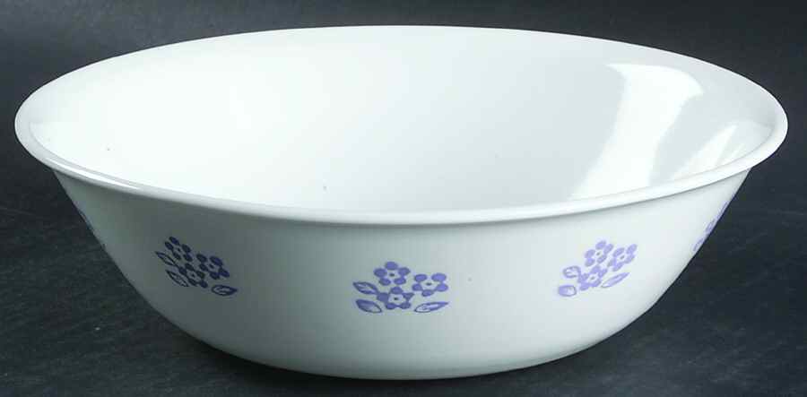 Forget Me Not 8" Round Vegetable Bowl by Corning Corelle-1