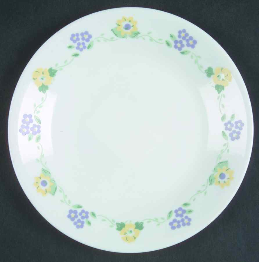 Forget Me Not Bread & Butter Plate by Corning Corelle-1