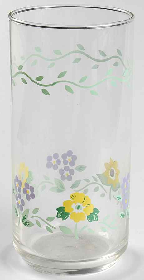 Forget Me Not 14 Oz Glassware Cooler by Corning Corelle-1