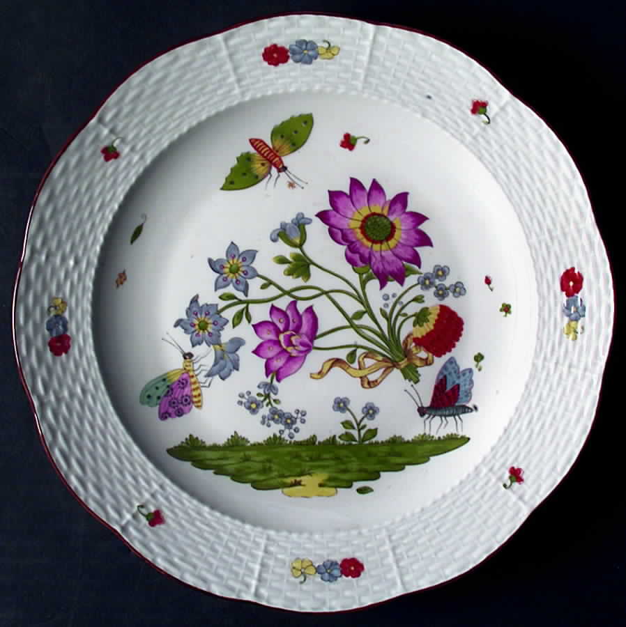 Meissen Luncheon Plate by Charles Field Haviland-1
