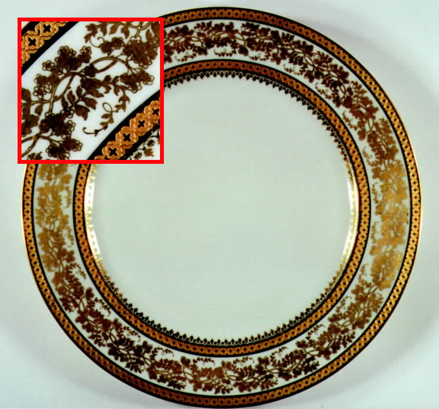 CHF500 Dinner Plate by Charles Field Haviland-1