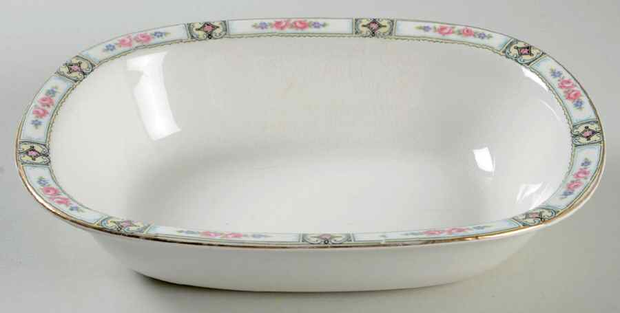 CLT29 9" Oval Vegetable Bowl by Carrollton-1