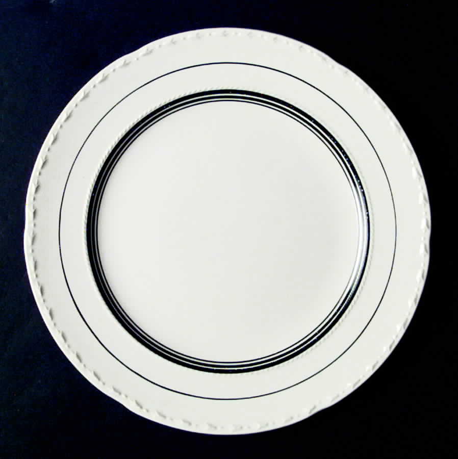 CRO156 Luncheon Plate by Crooksville-1