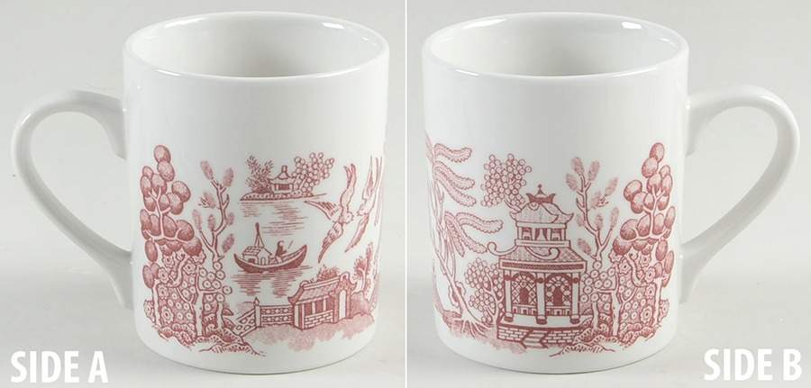 Willow Rosa Pink (England) Mug by Churchill-1