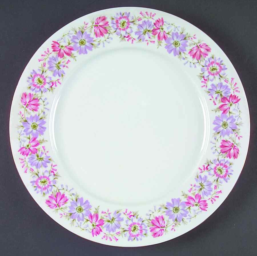 Roulette Dinner Plate by Cmielow (Poland)-1