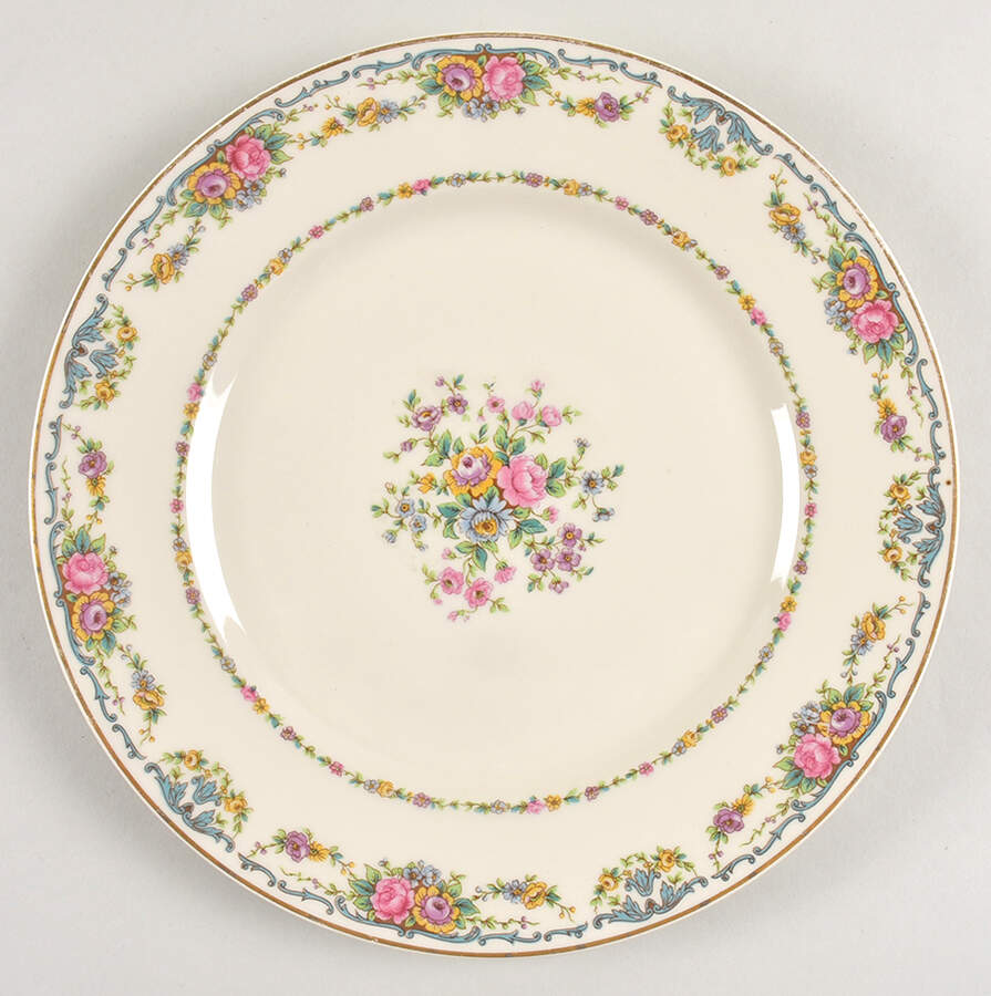 Head 169A Dinner Plate by Charles Field Haviland-1