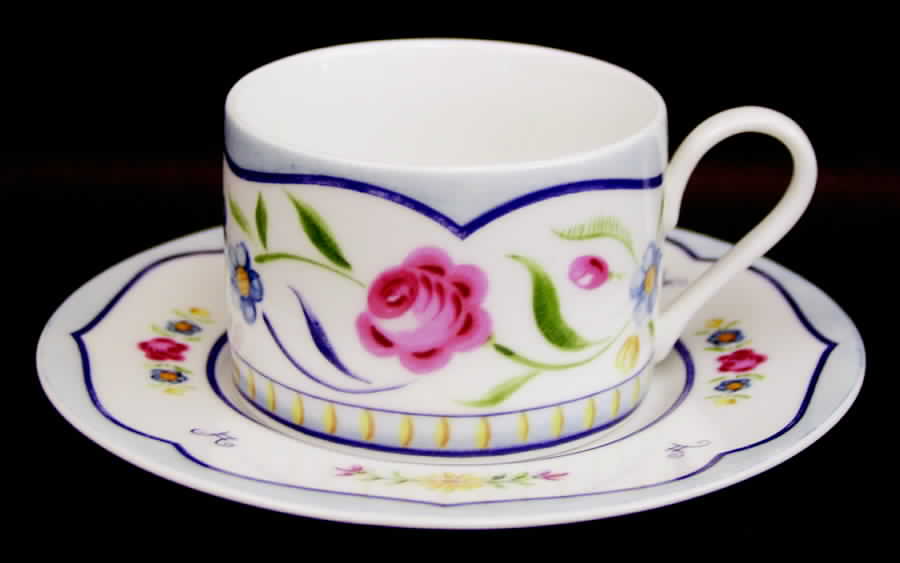 Genevieve Flat Cup & Saucer Set by Coventry (PTS)-1