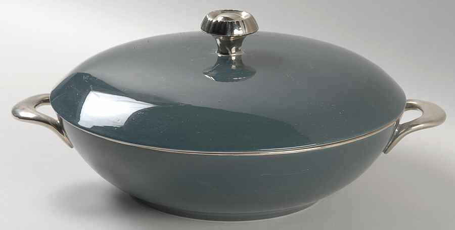 CS3 Round Covered Vegetable by Carole Stupell-1