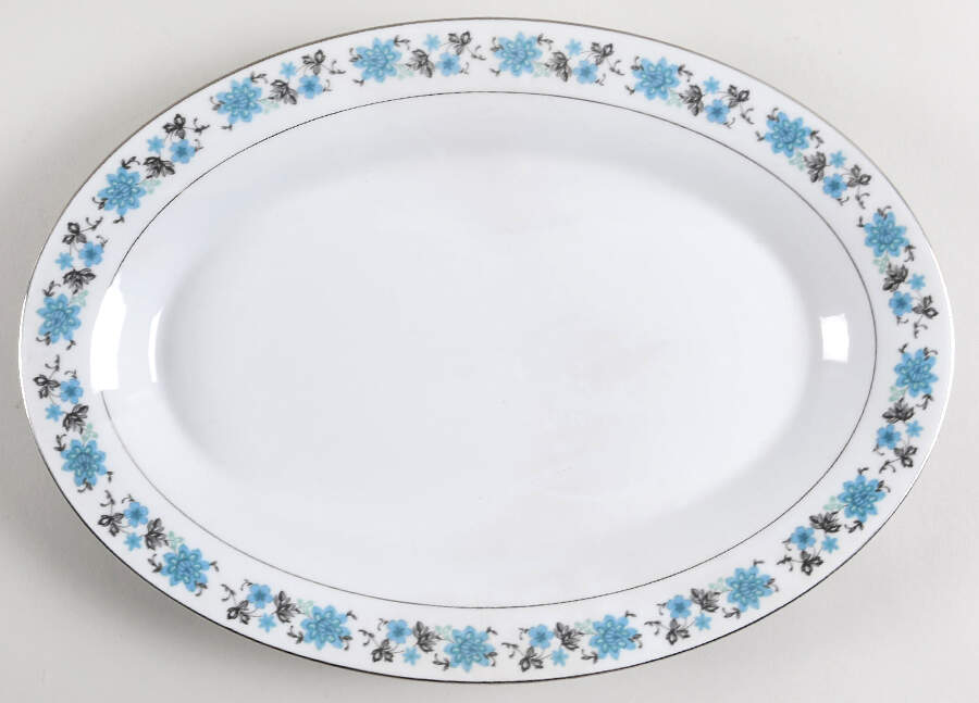 CX43 14" Oval Serving Platter by China (Made in China)-1