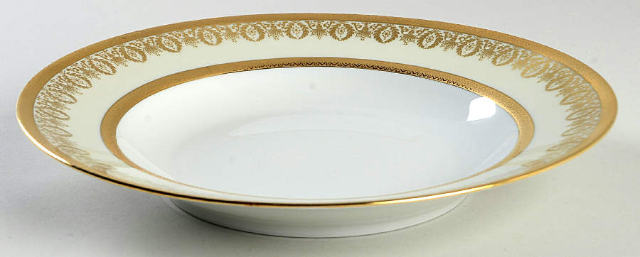 Arizona (Cream Rim) Large Rim Soup Bowl by Charles Field Haviland-1