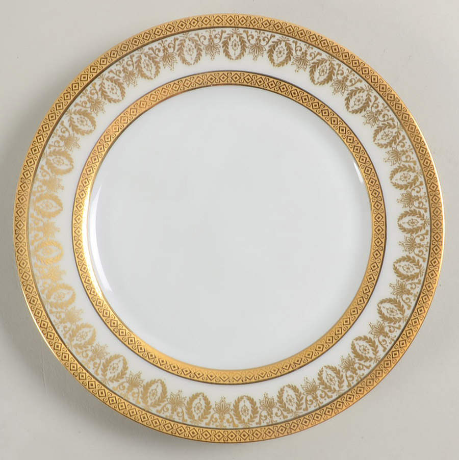 Arizona (Cream Rim) Salad Plate by Charles Field Haviland-1
