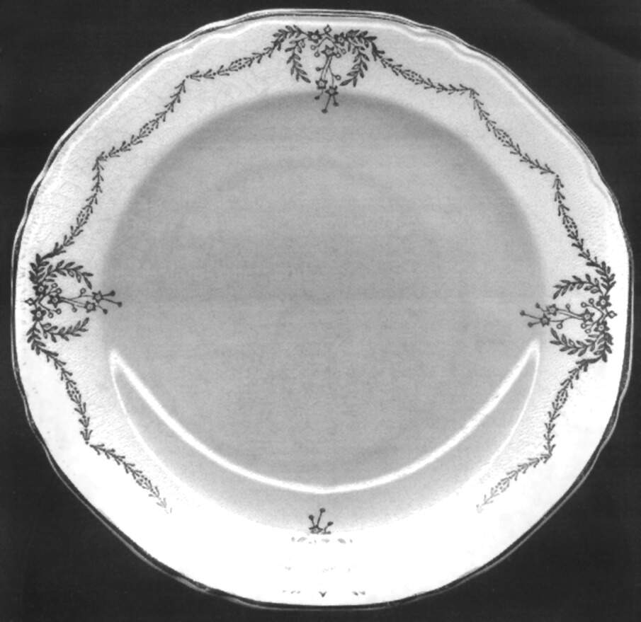CRP61 Salad Plate by Crown Potteries-1