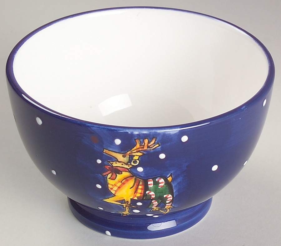 Reindeer Dessert Bowl by Certified International-1