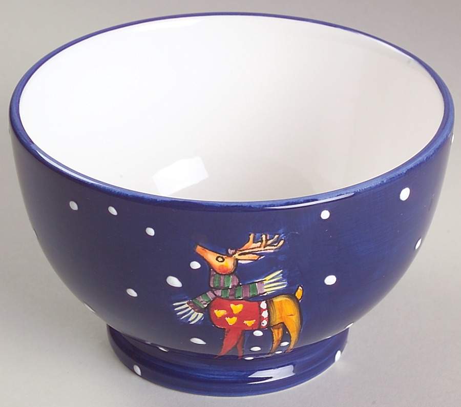 Reindeer Dessert Bowl by Certified International-1