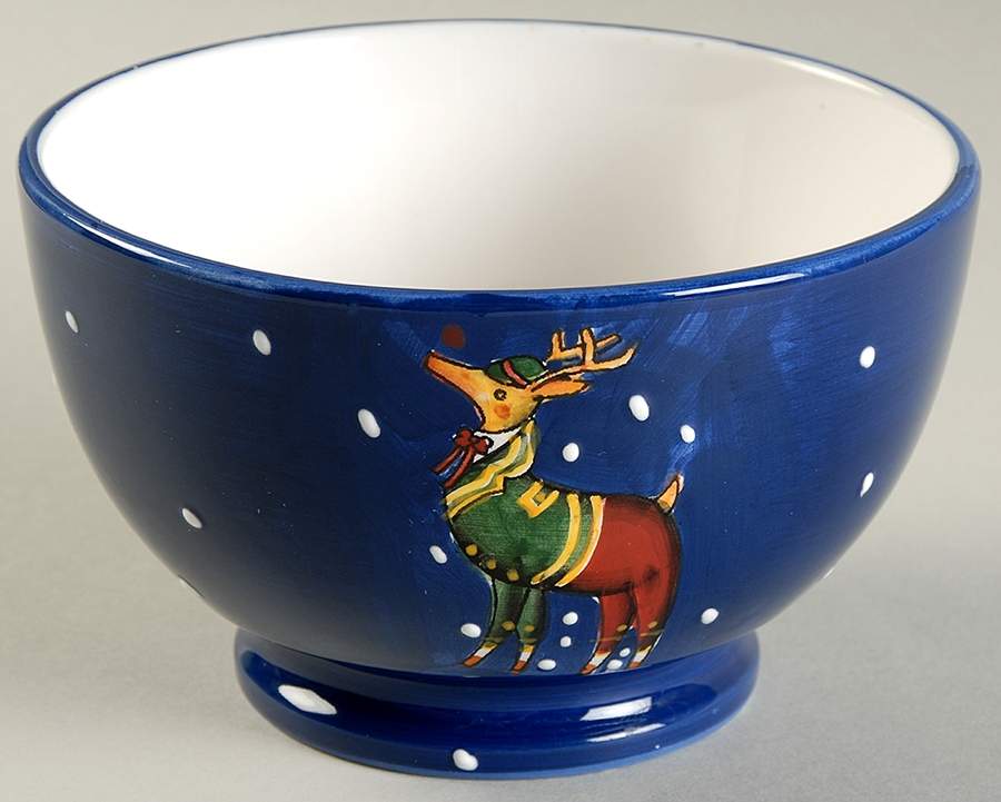 Reindeer Dessert Bowl by Certified International-1