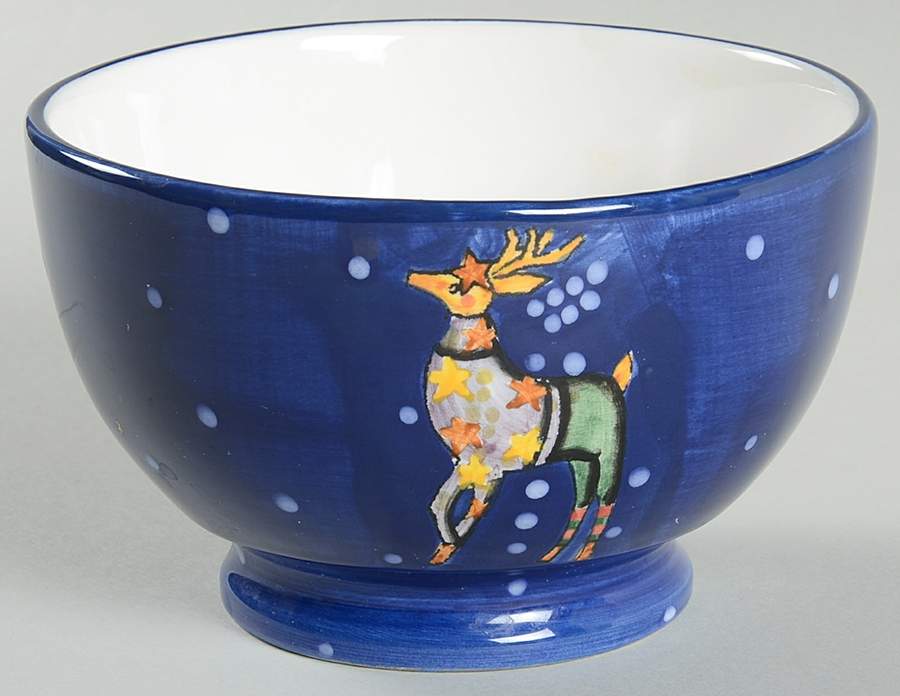 Reindeer Dessert Bowl by Certified International-1