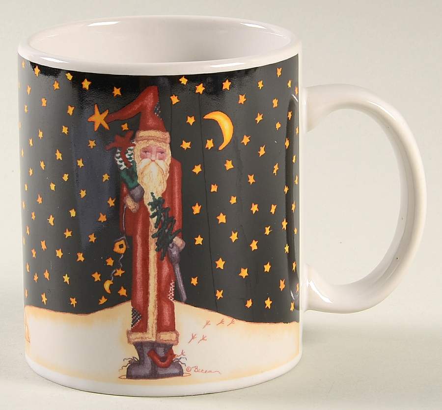 Midnight Santa Mug by Certified International-1