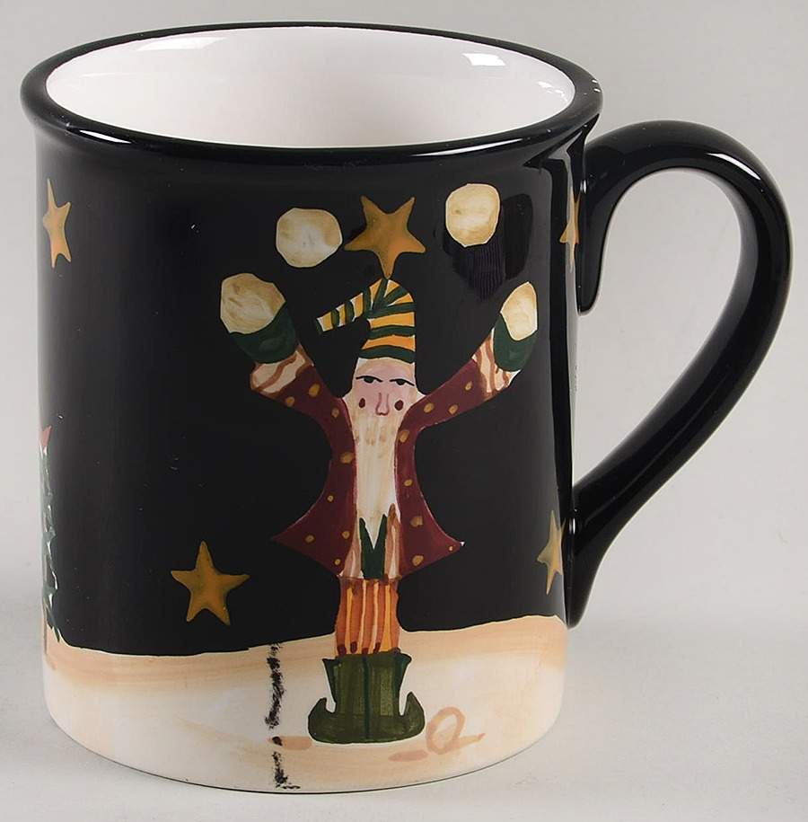 Midnight Santa Mug by Certified International-1