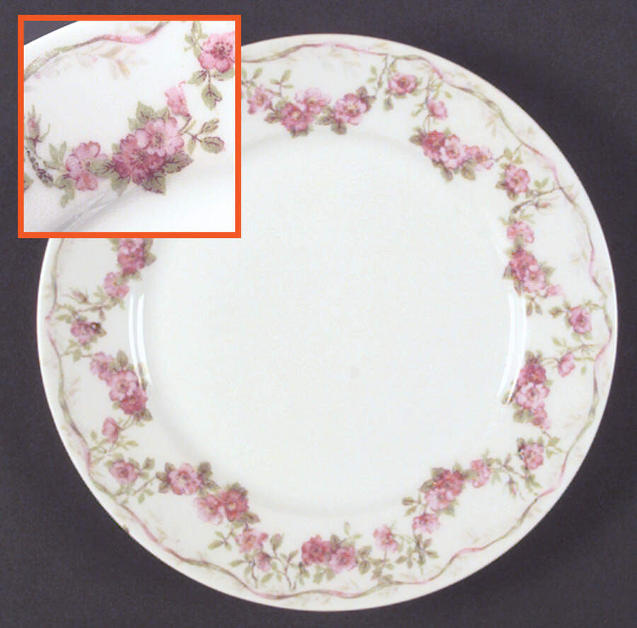 Head 120-1 Bread & Butter Plate by Charles Field Haviland-1