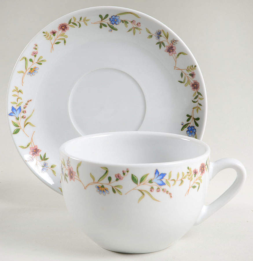 Versailles (Smooth) Oversized Cup & Saucer Set by BIA Cordon Bleu-1
