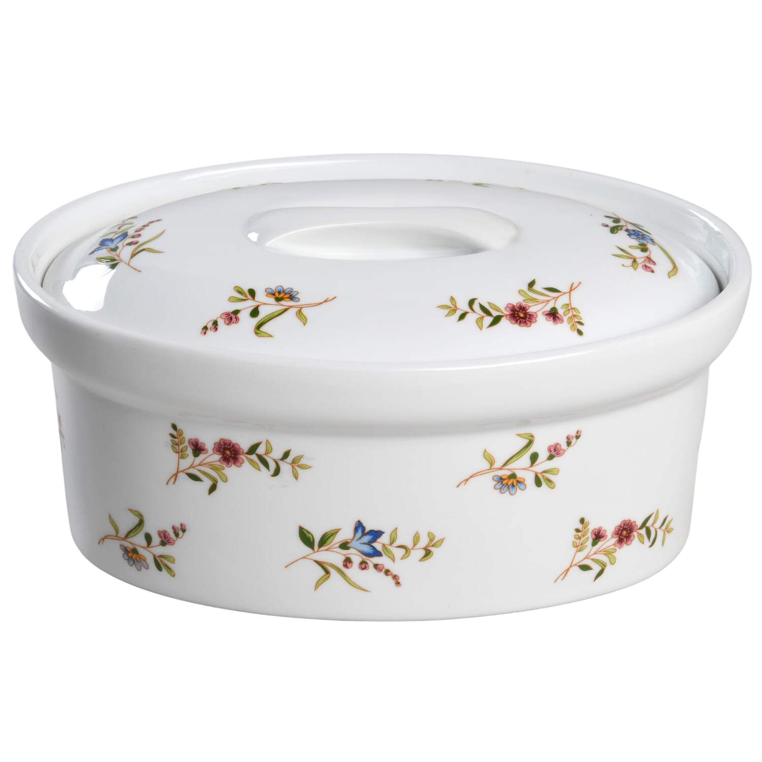 Versailles (Smooth) 2 Quart Oval Covered Casserole by BIA Cordon Bleu-1