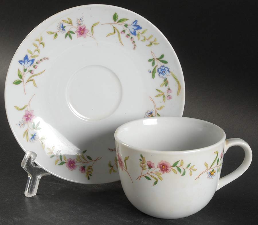 Versailles (Smooth) Flat Cup & Saucer Set by BIA Cordon Bleu-1