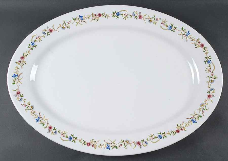Versailles (Smooth) 20" Oval Serving Platter by BIA Cordon Bleu-1