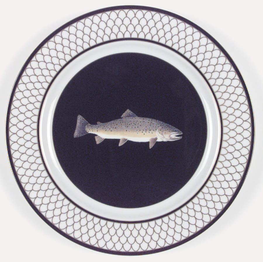 American Waters Luncheon Plate by Lynn Chase-1