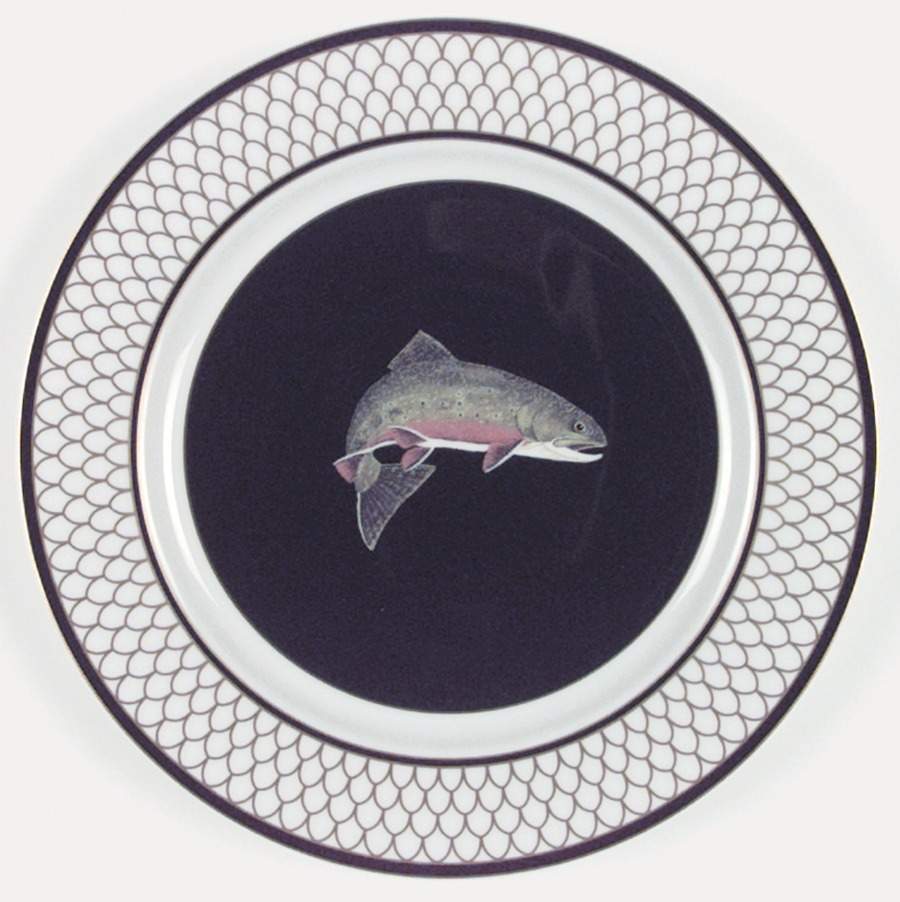 American Waters Luncheon Plate by Lynn Chase-1