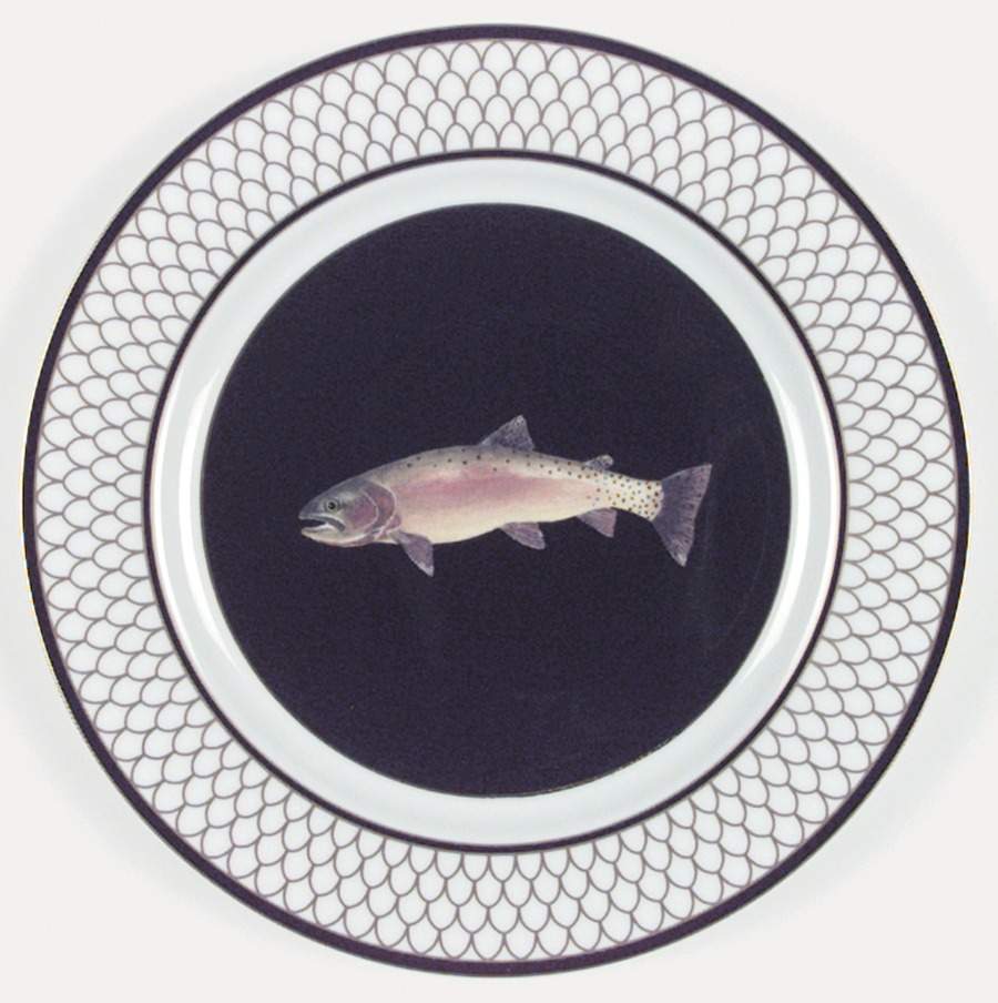American Waters Luncheon Plate by Lynn Chase-1