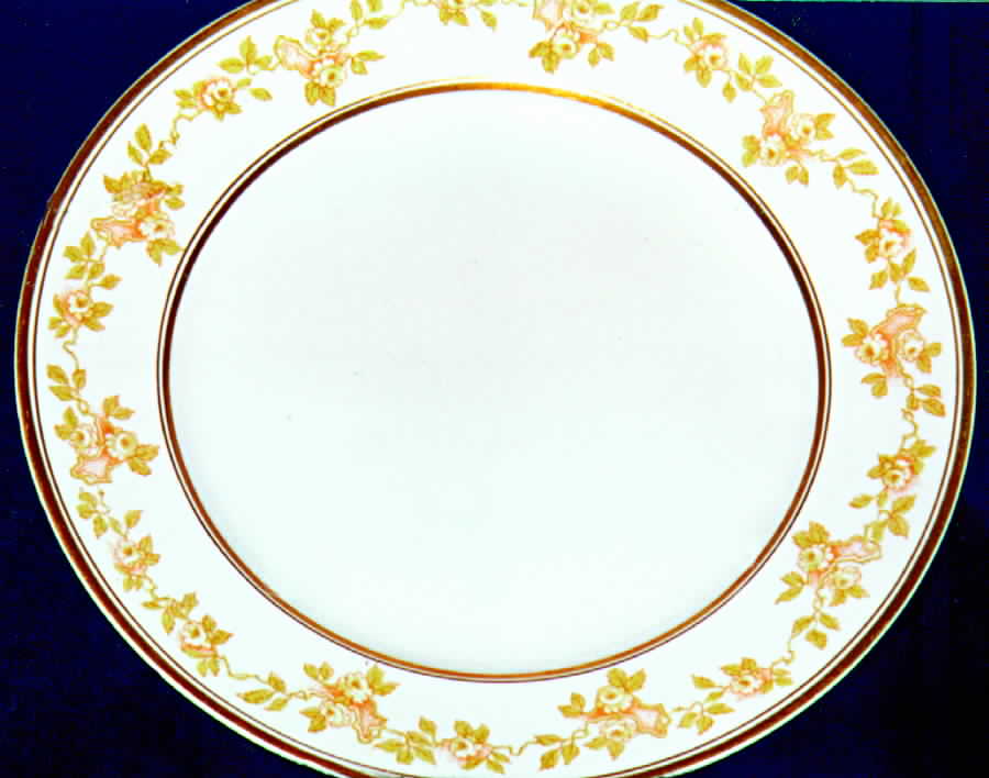 CHF517 Dinner Plate by Charles Field Haviland-1