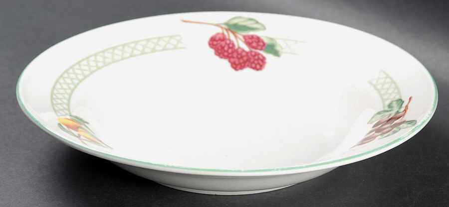 Garden Trellis Rim Soup Bowl by Citation-1