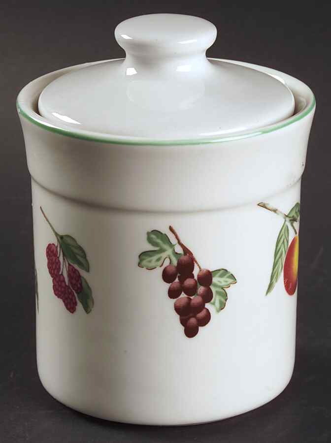 Garden Trellis Small Canister & Lid by Citation-1