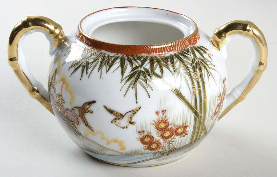 246 Sugar Bowl No Lid by Craftsman (Japan)-1