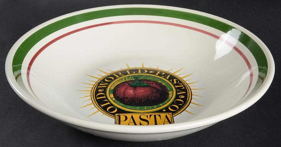 Old World Pasta Co 12" Pasta Serving Bowl by Certified International-1