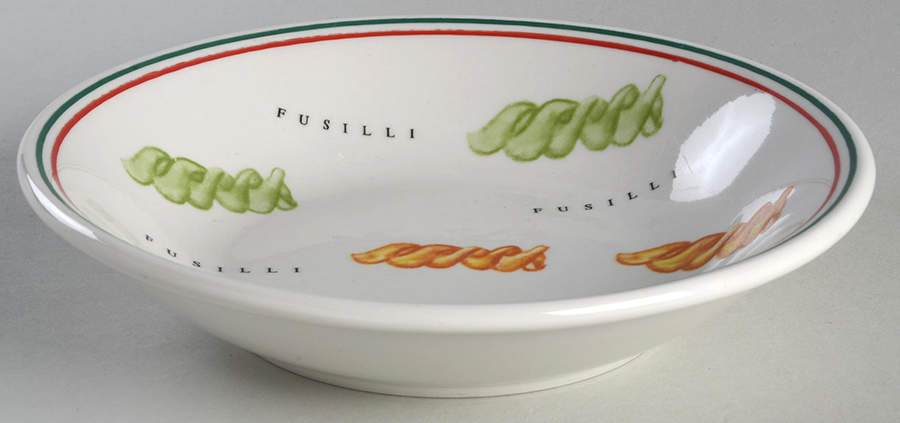 Pasta Pasta 8" Individual Pasta Bowl by Certified International-1