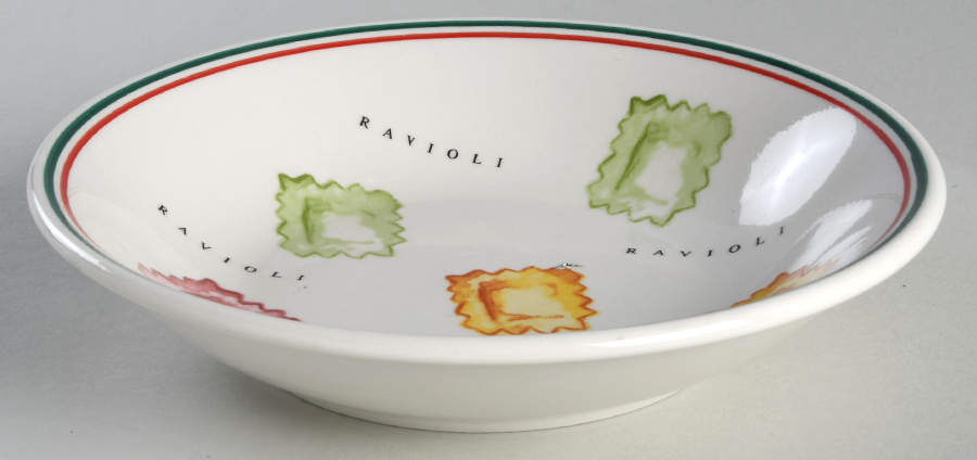 Pasta Pasta 8" Individual Pasta Bowl by Certified International-1