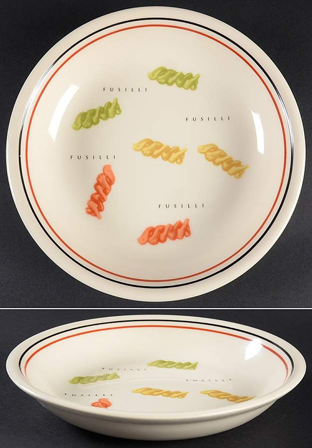 Pasta Pasta 9" Individual Pasta Bowl by Certified International-1