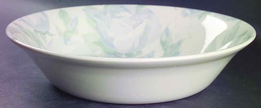Camden Gardens 9" Round Vegetable Bowl by Crate & Barrel-1