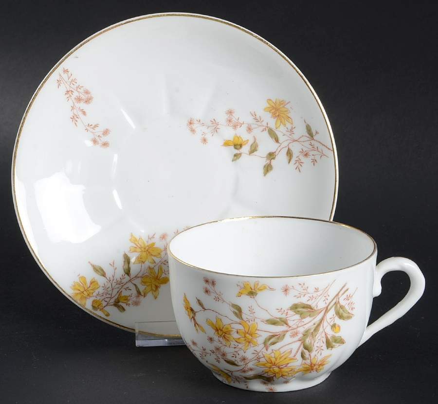 CAR77 Flat Cup & Saucer Set by Carlsbad-1