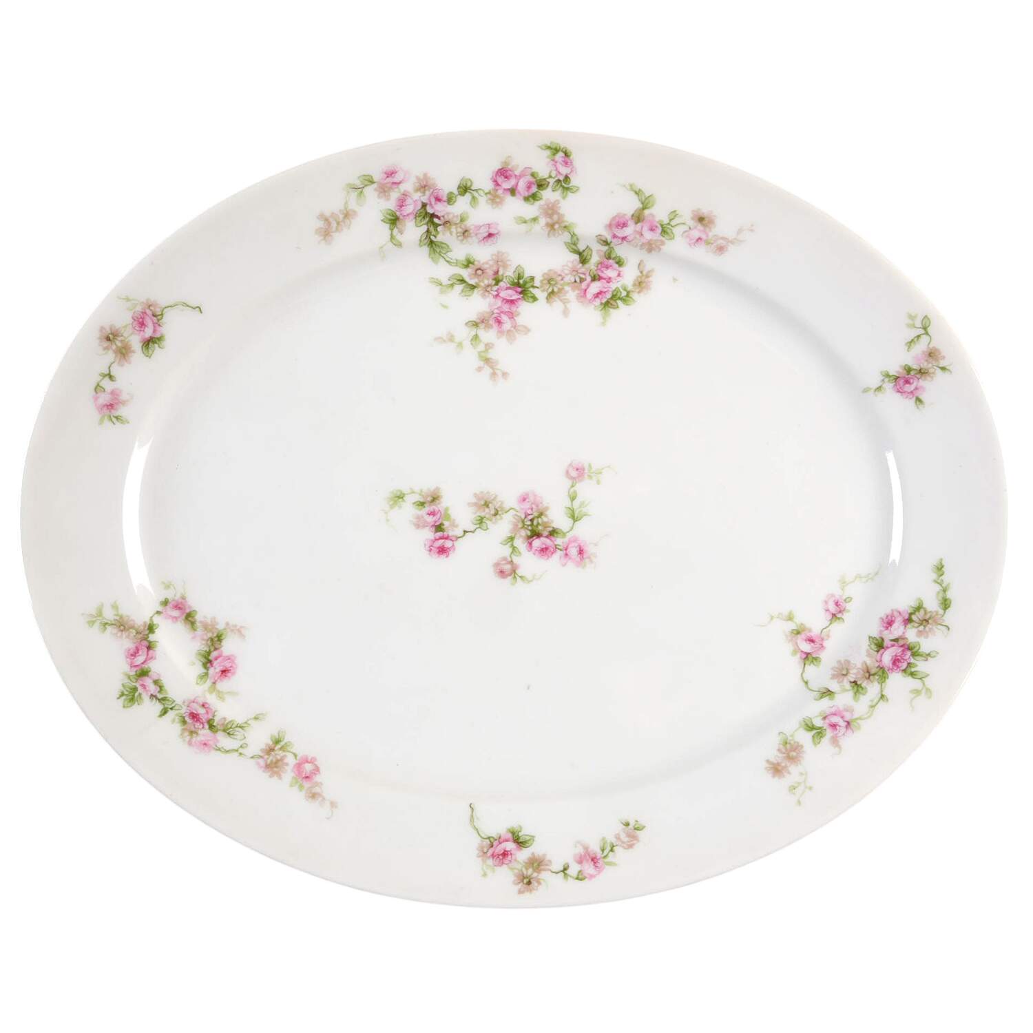 CHF536 11" Oval Serving Platter by Charles Field Haviland-1