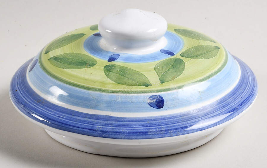 Blue Moon Lid for Small Canister by Caleca-1