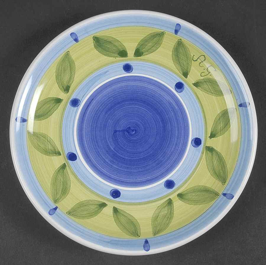 Blue Moon Dessert/Pie Plate by Caleca-1