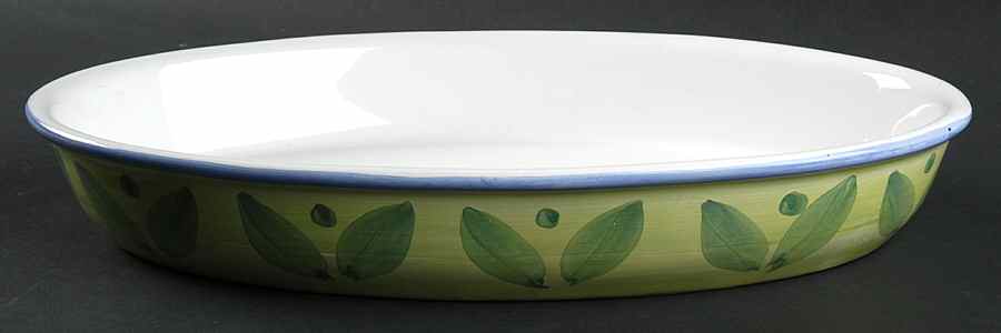 Blue Moon 13" Oval Baker by Caleca-1