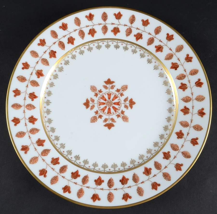 Matignon Rust Large Dinner Plate by Charles Field Haviland-1